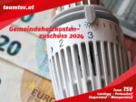 Gemeindeheizkostenzuschuss 2024 - Auszahlung am 10. Dezember 2024