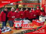 Wir sagen DANKE für den Besuch bei unserem Weihnachtspunschstand im Schlosspark und € 1.827,10 Erlös für die Krebshilfe NÖ!