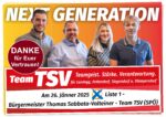 NEXT GENERATION – so haben wir im Wahlkampf plakatiert!